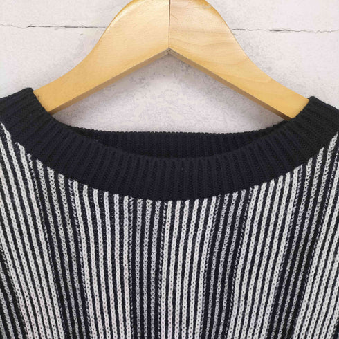 トップマン TOPMAN UK製 ジオメトリック アクリルニット セーター メンズ JPN:L
